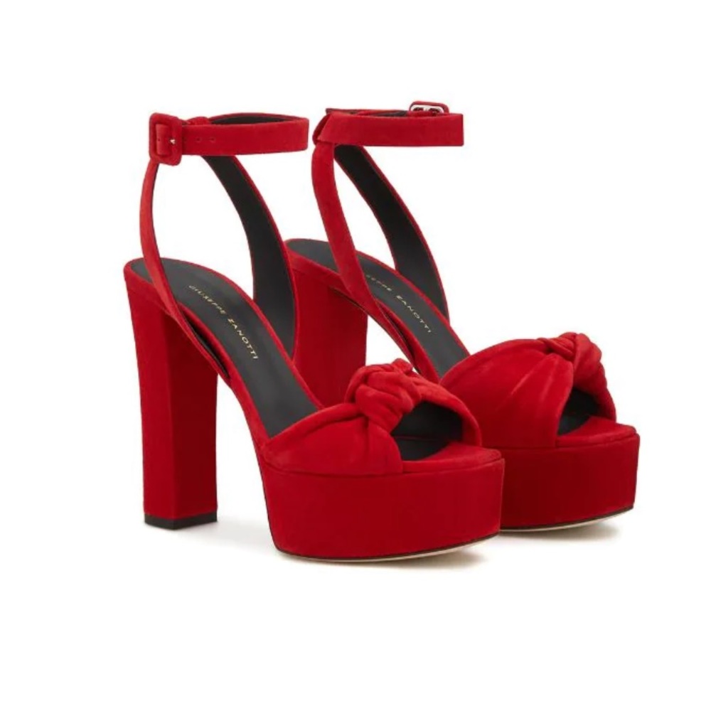 NWT Giuseppe Zanotti suede platforms